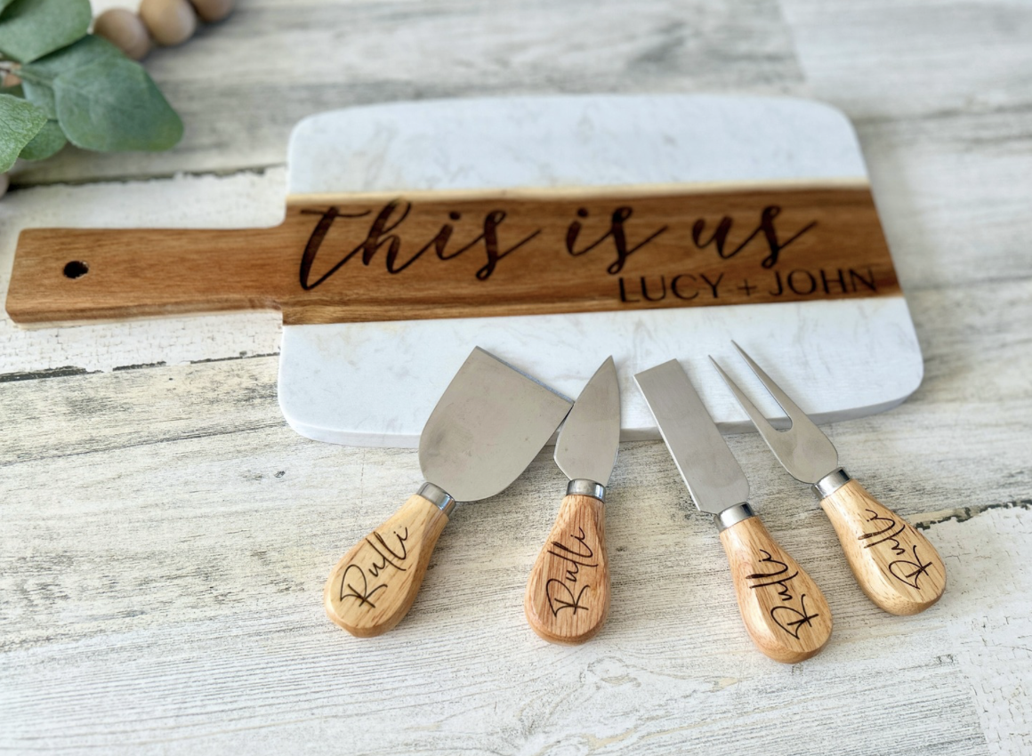 Customized Cheese Knife Set