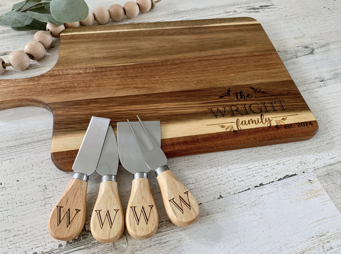 Customized Cheese Knife Set