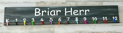 Personalized School Picture Display Sign