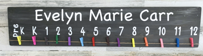 Personalized School Picture Display Sign