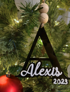 Personalized Initial Ornament