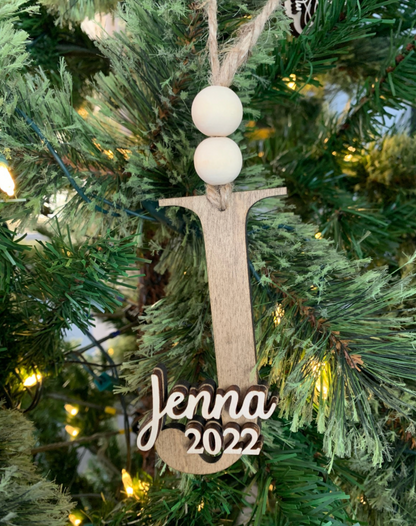 Personalized Initial Ornament