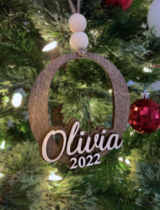 Personalized Initial Ornament