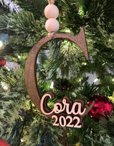 Personalized Initial Ornament