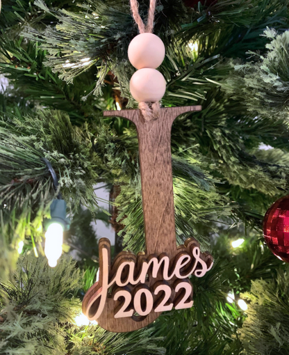 Personalized Initial Ornament