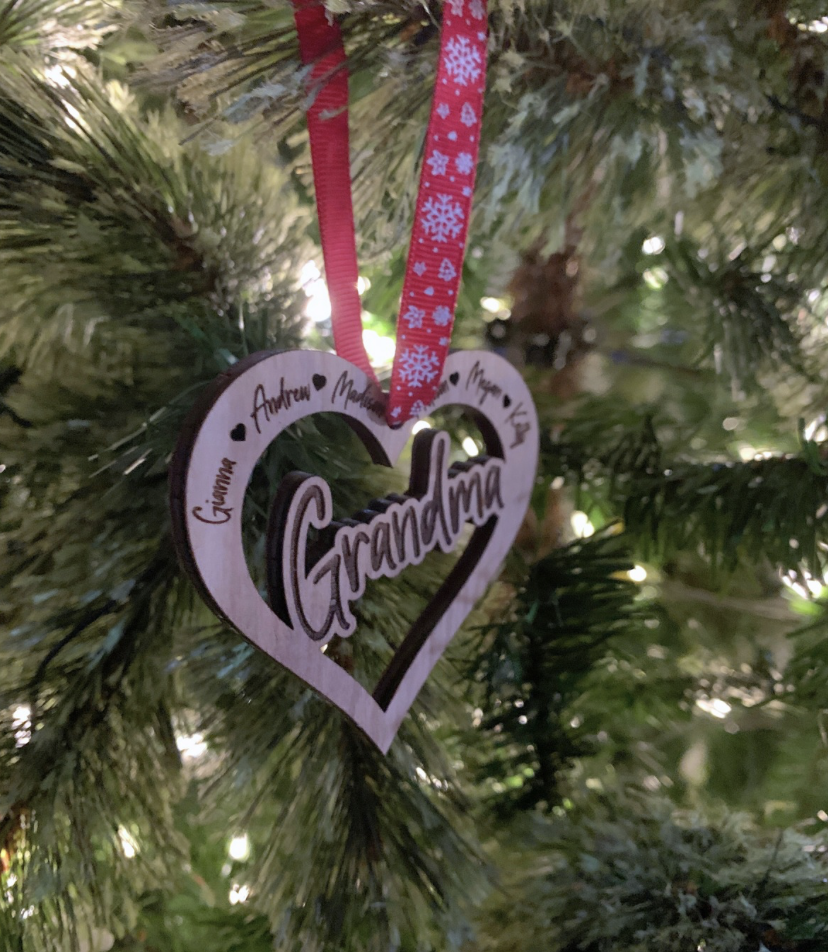 Customized Grandparent Ornament