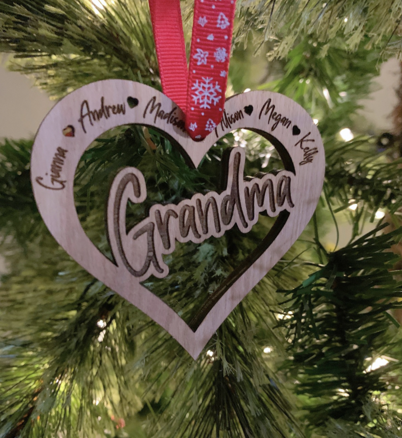 Customized Grandparent Ornament