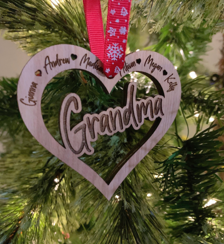 Customized Grandparent Ornament