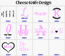 Load image into Gallery viewer, Personalized Wood and Marble Charcuterie Set
