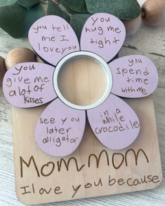 Customized Flower Magnet