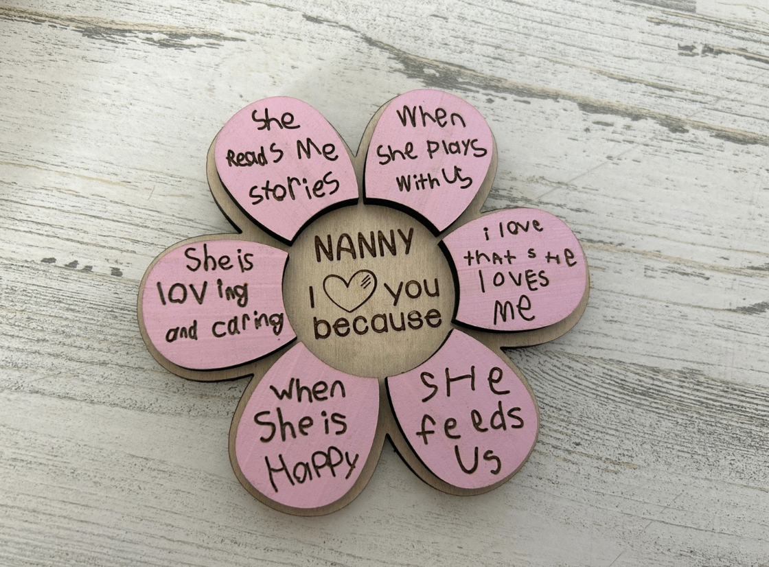 Customized Flower Magnet