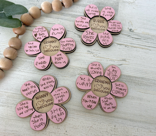 Customized Flower Magnet