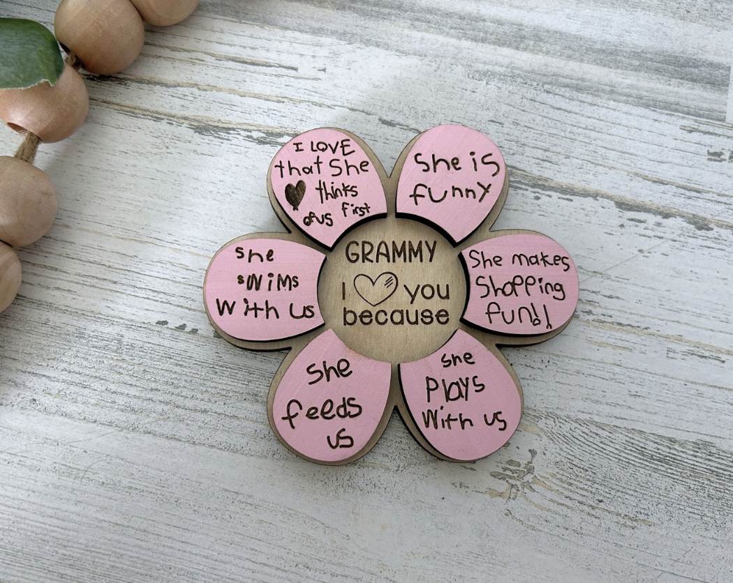 Customized Flower Magnet