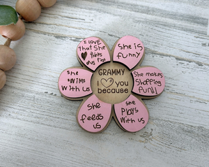 Customized Flower Magnet