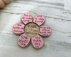 Customized Flower Magnet