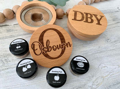 Personalized Cocktail Smoker Kit | Engraved Whiskey & Bourbon Smoker Gift