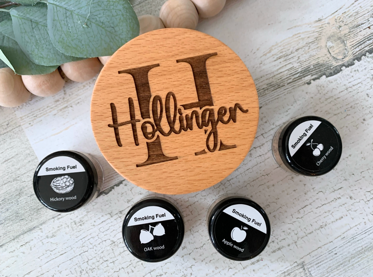 Personalized Cocktail Smoker Kit | Engraved Whiskey & Bourbon Smoker Gift