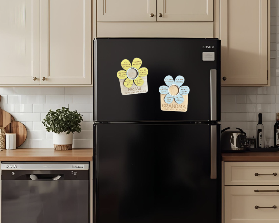 Customized Flower Magnet