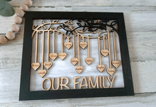 Load image into Gallery viewer, Personalized Family Tree Sign
