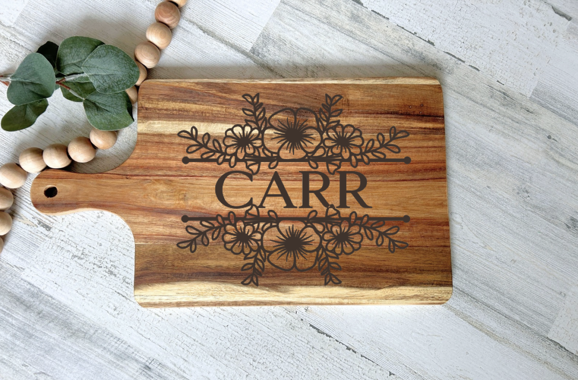 Personalized Cutting Board