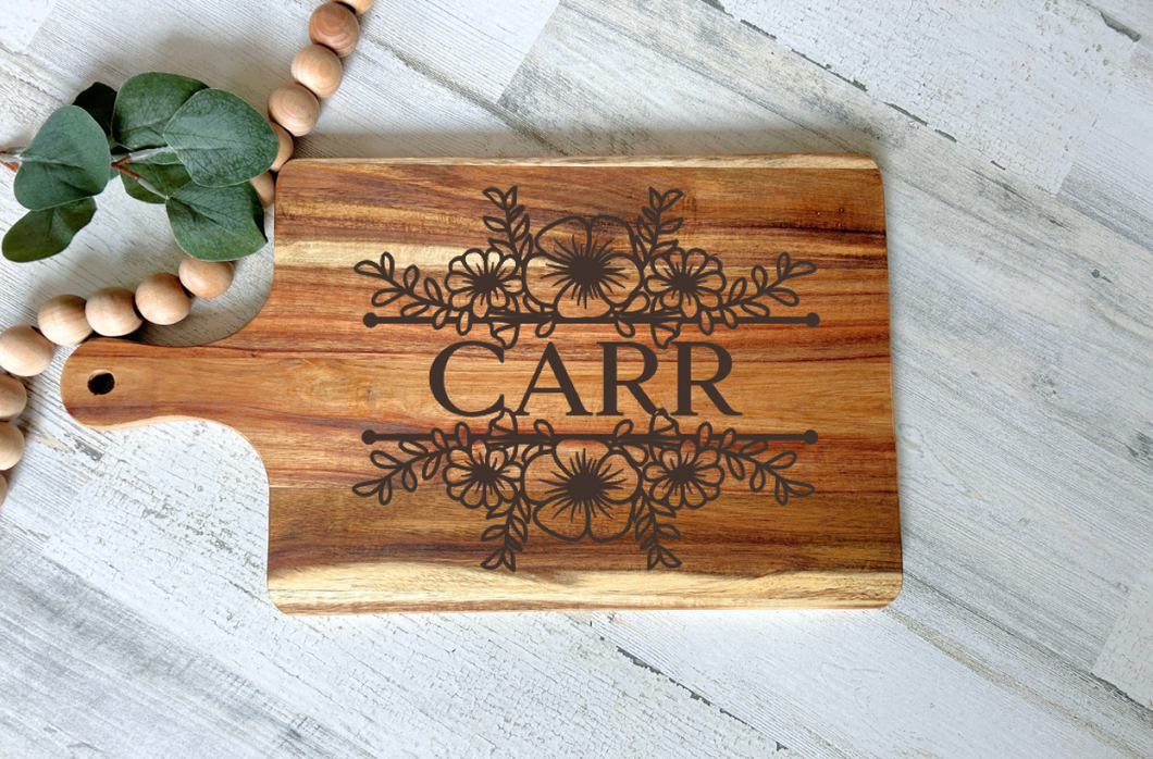 Personalized Cutting Board