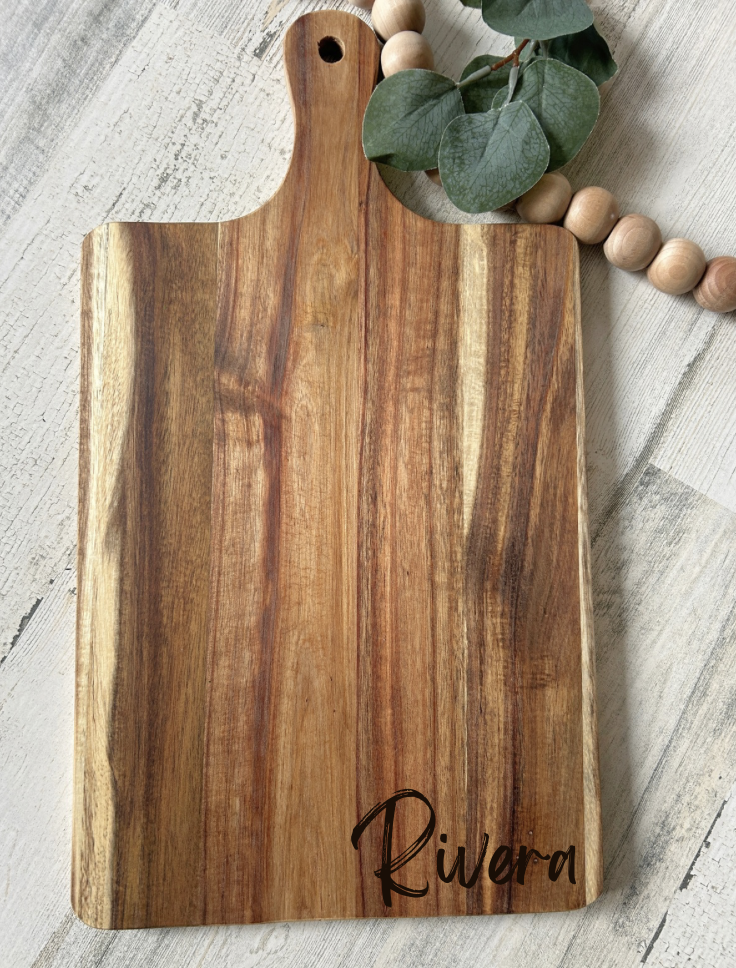 Personalized Cutting Board