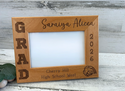 Personalized Wooden Graduation Picture Frame