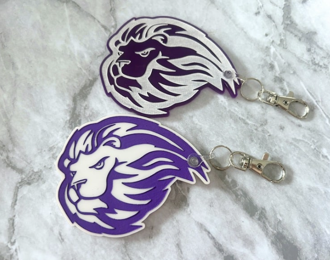 Lion Keychain