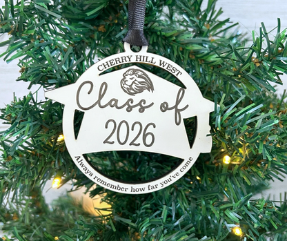 Personalized School Graduation Ornament