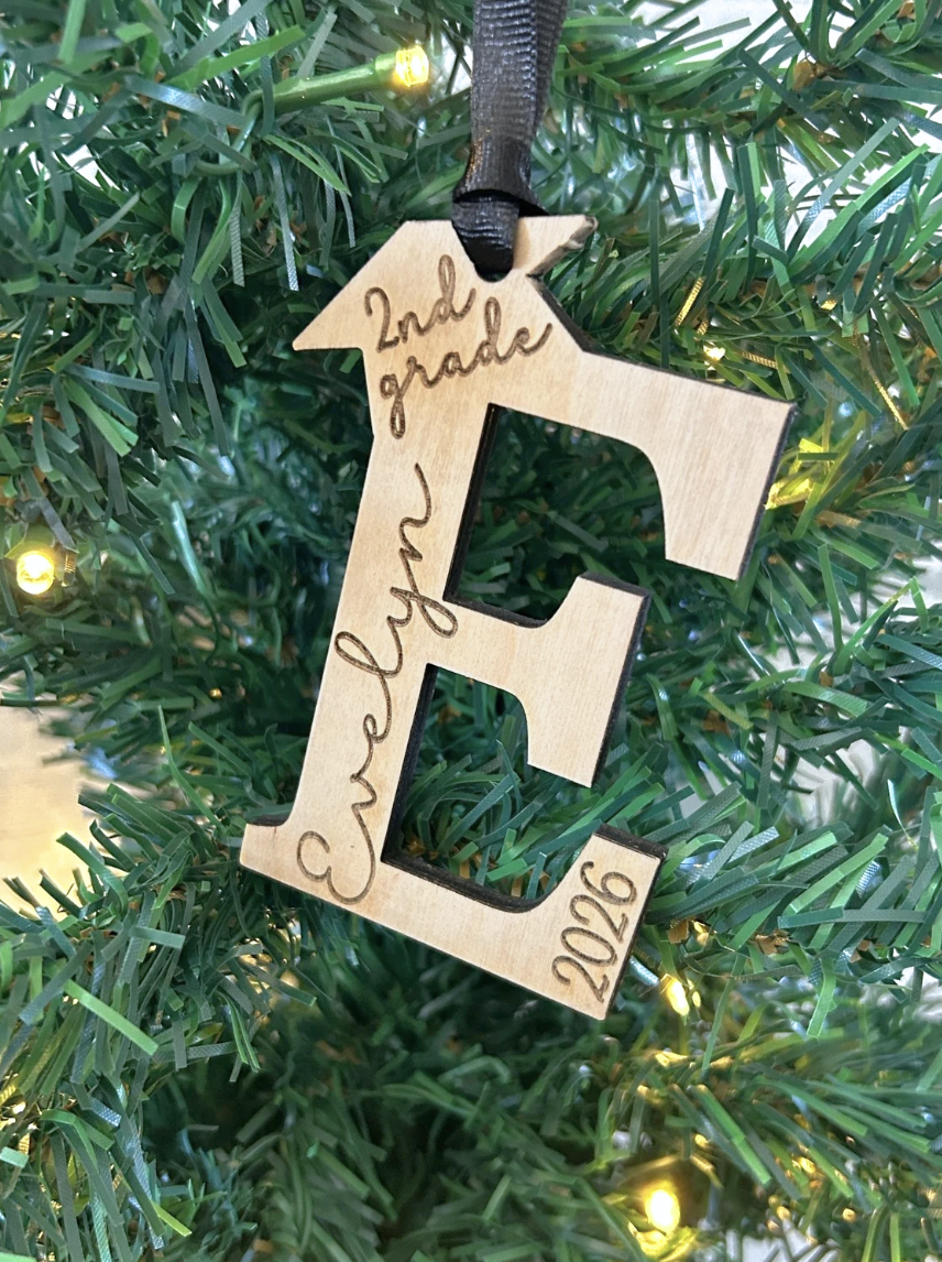 Personalized Name Graduation Ornament
