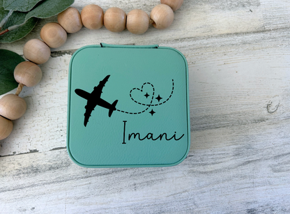Personalized Graduation Travel Jewelry Case