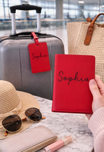 Load image into Gallery viewer, Personalized Passport Holder
