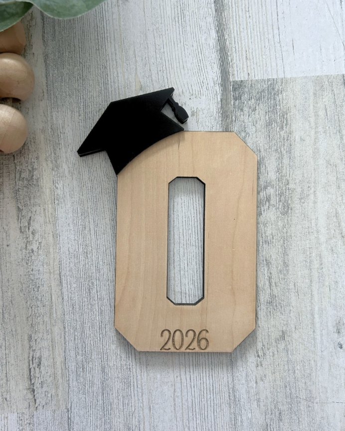 Personalized Graduation Initial / Signature Keepsake Sign