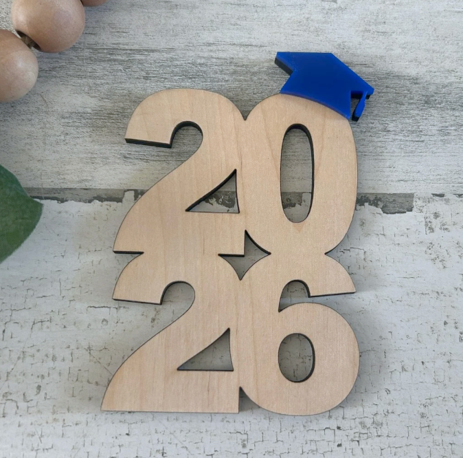 Personalized Graduation Initial / Signature Keepsake Sign