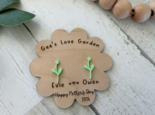 Load image into Gallery viewer, Fingerprint Flower Garden Magnet
