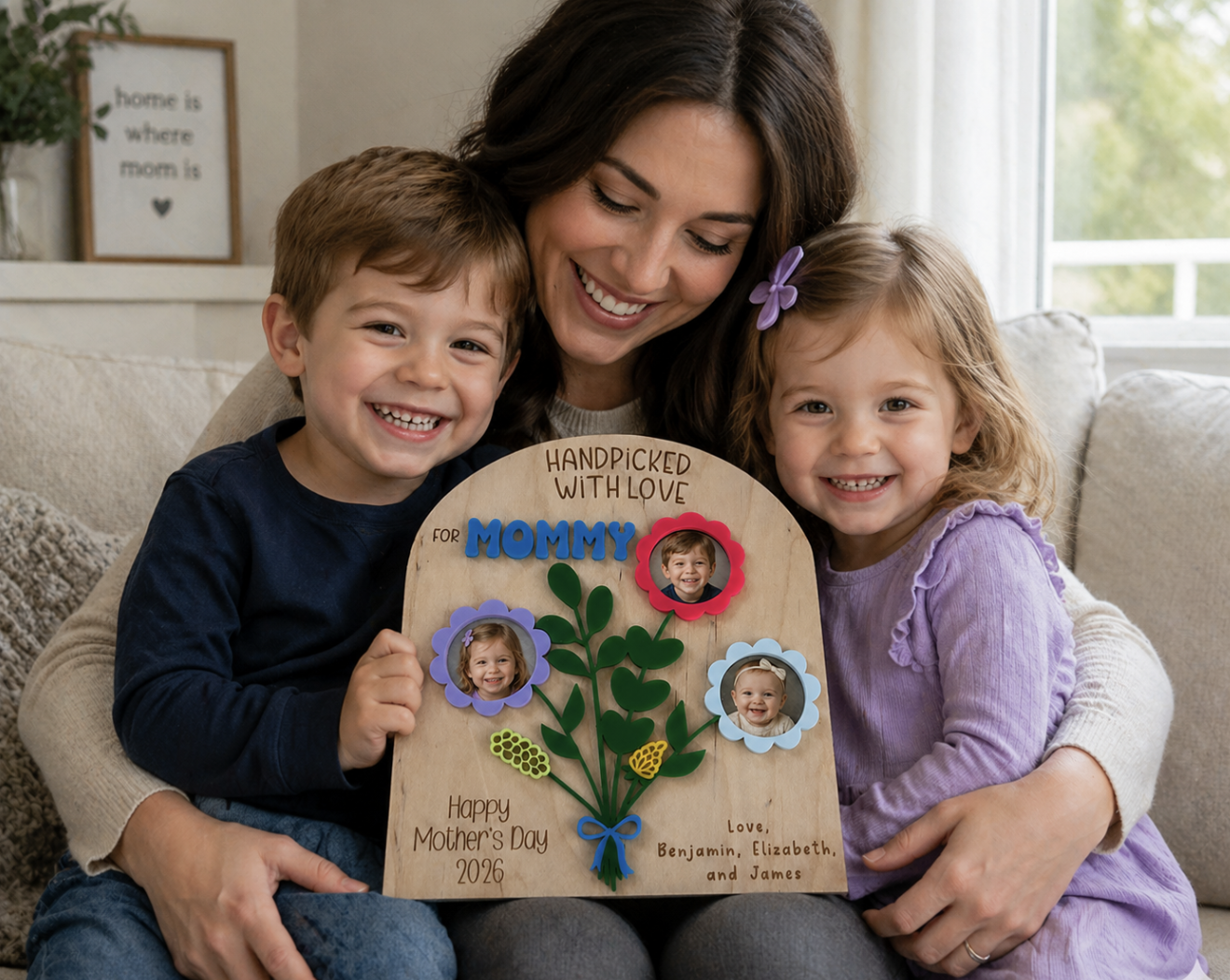 Mother's Day Flower Frame
