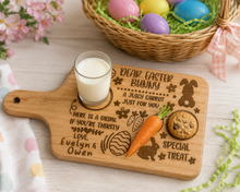 Load image into Gallery viewer, Personalized Easter Bunny Treat Board
