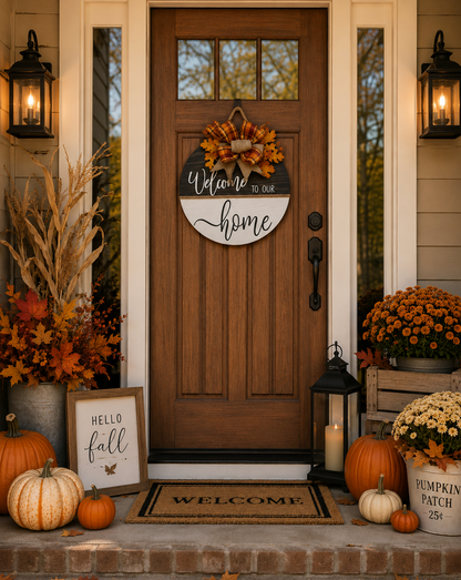 Personalized Welcome Door Hanger