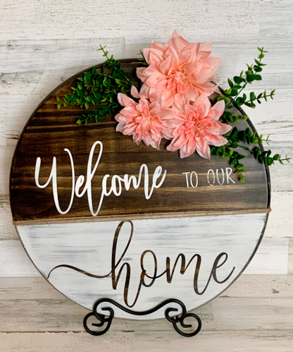 Personalized Welcome Door Hanger