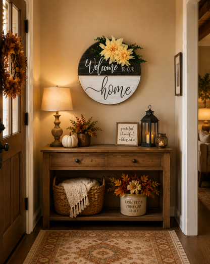 Personalized Welcome Door Hanger