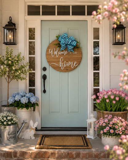 Personalized Welcome Door Hanger