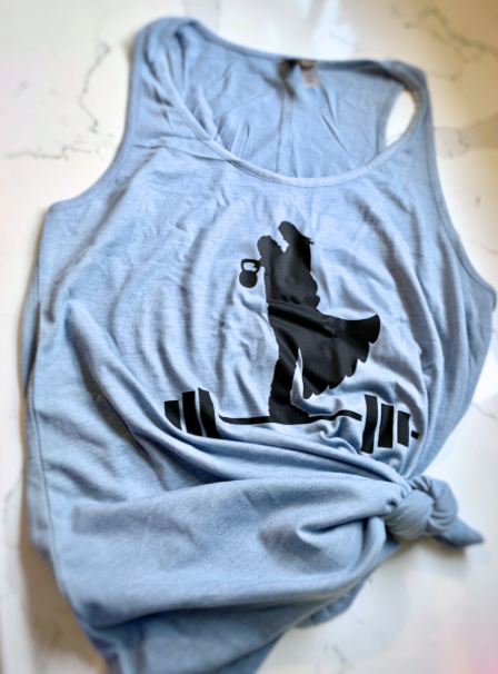 Workout wedding silhouette CrossFit shirt
