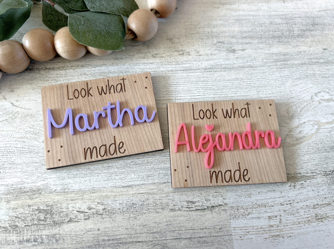 Look what I made magnet