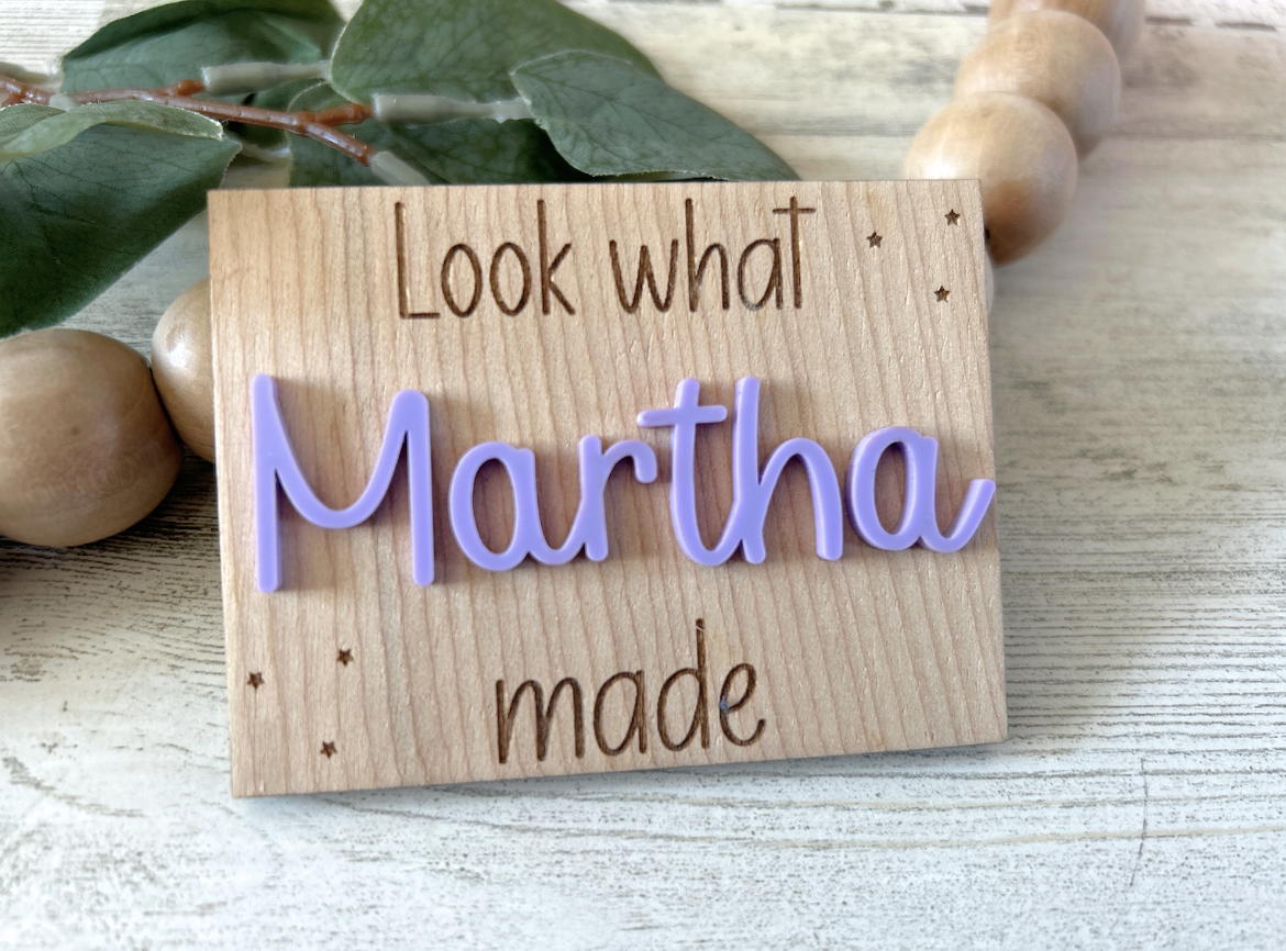 Look what I made magnet