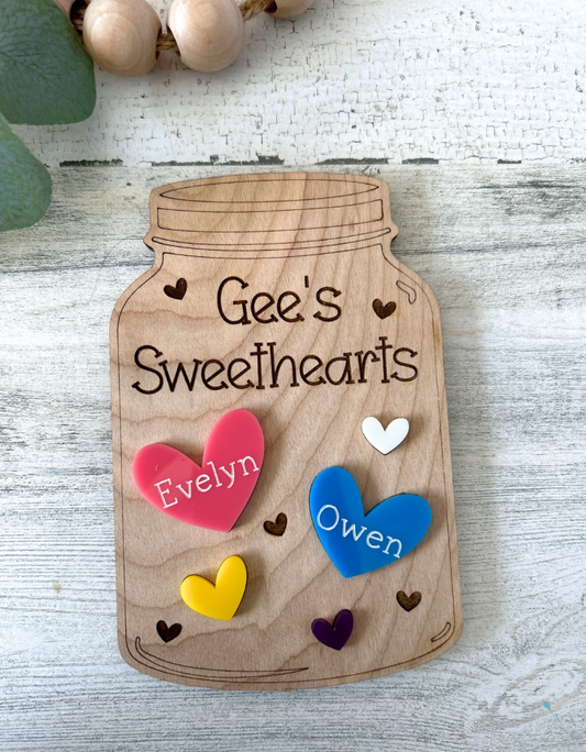 Customized Sweetheart Magnet