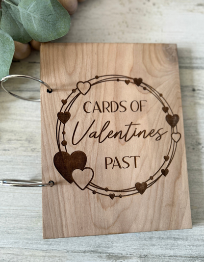 Personalized Valentine’s Day Card Keepsake Holder