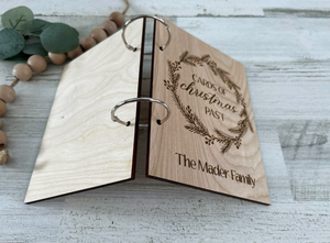 Personalized Christmas Cards Holder