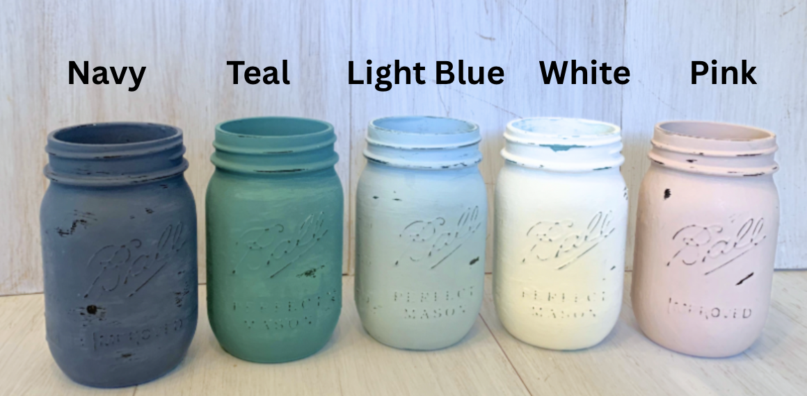 Painted Mason Jars