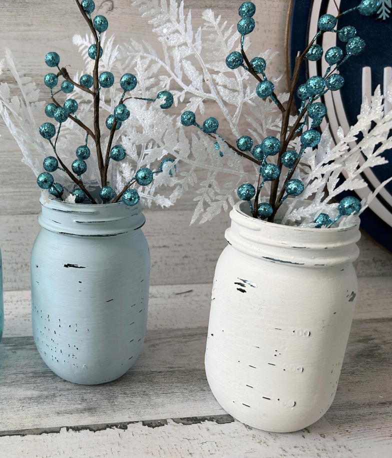 Painted Mason Jars