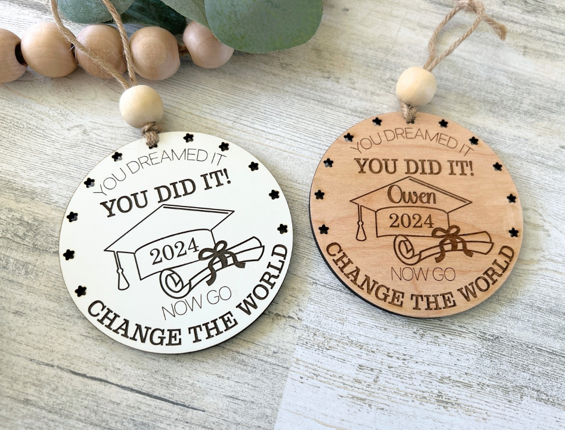 Personalized Graduation Ornament – You Dreamed It, You Did It
